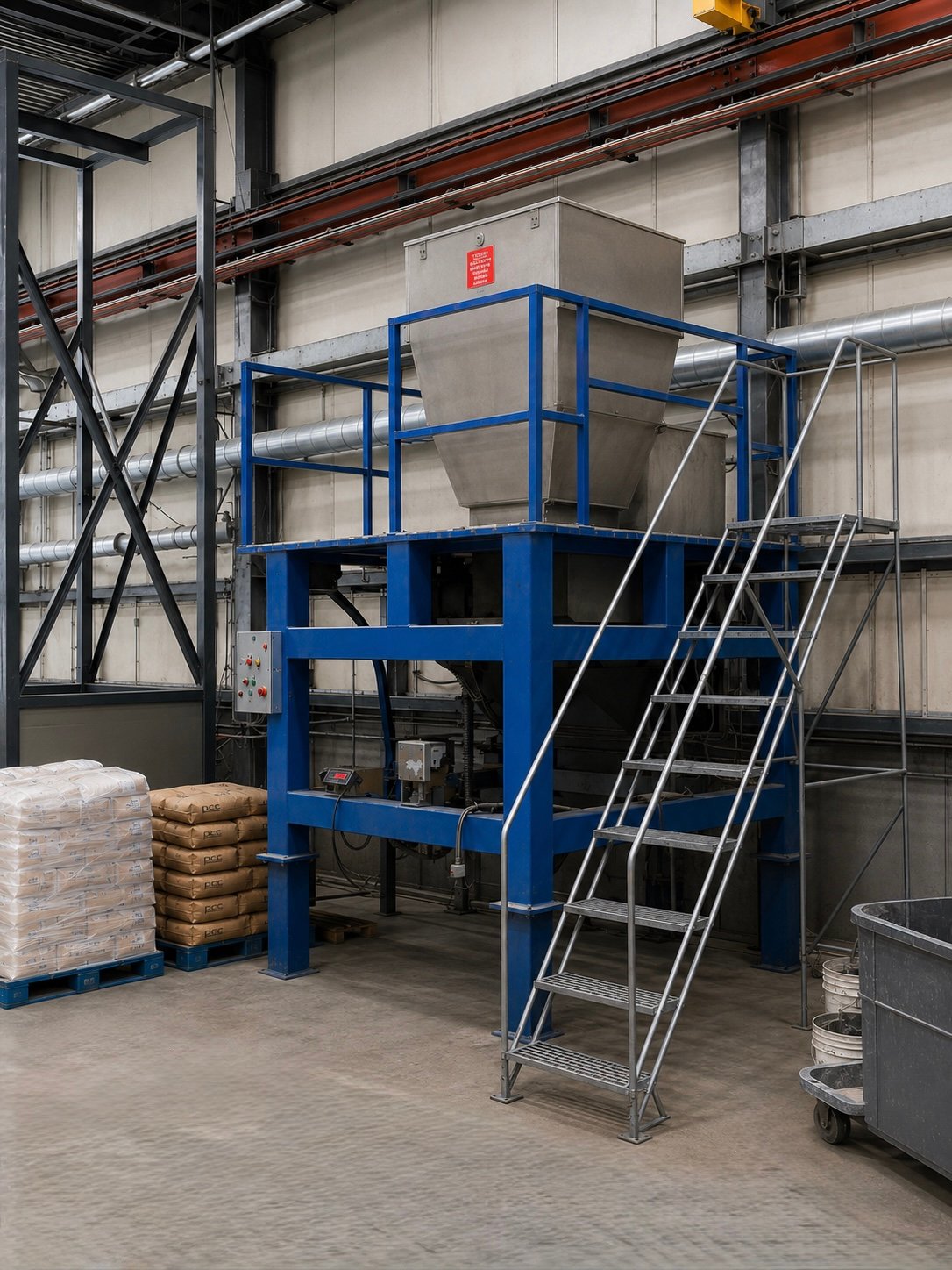 Delumper machine used for deagglomeration of clumped powder